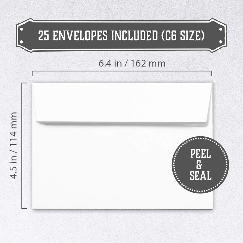 Hat Acrobat Set of 25 Floral Boho Baby Shower Invitations for Girl and Boy - Gender Neutral Sage Green Baby Shower Invitations for Boy & Girl, Diaper Raffle Tickets, Book Request Cards with Envelopes - Image 4